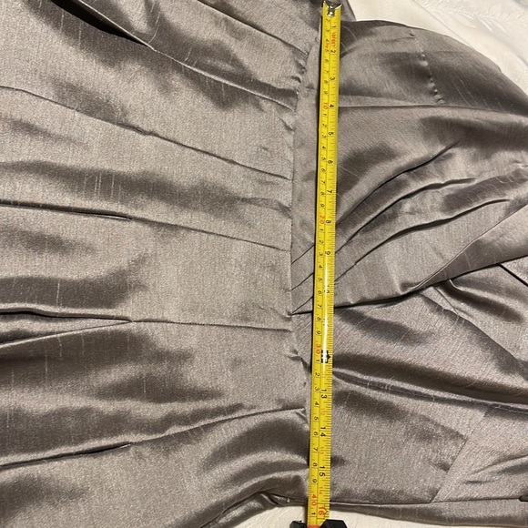 Jones Studio business classy AND glamorous A line sleeveless dress w/ belt (mlb) - Picture 8 of 10